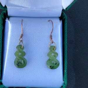 Jade earings